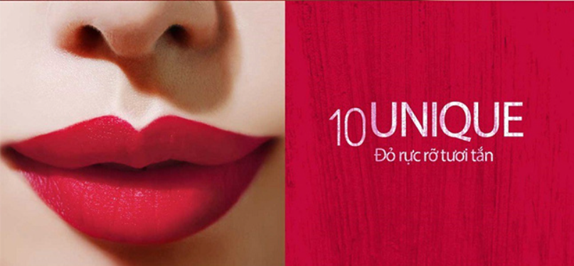 Son Lì Bbia Last Lipstick #10 Unique Red